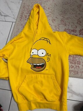 Homer Simpson Hoodie - Universal Studios Hooded Sweatshirt unisex